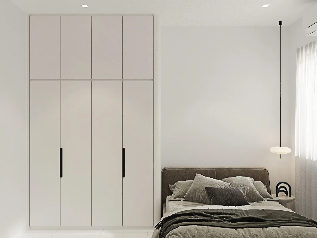 Luna Series - Bedroom built-in wardrobe