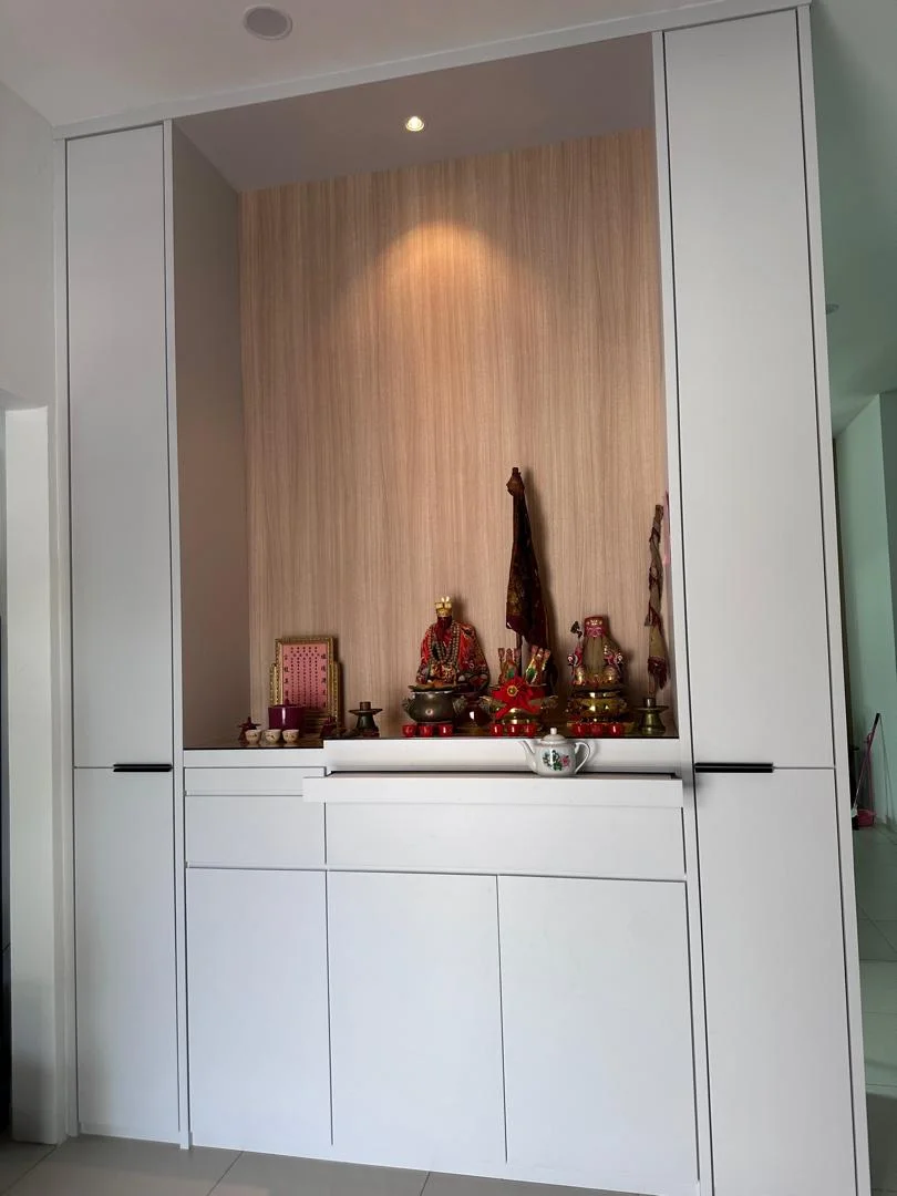 Built-in Home Altar Cabinet